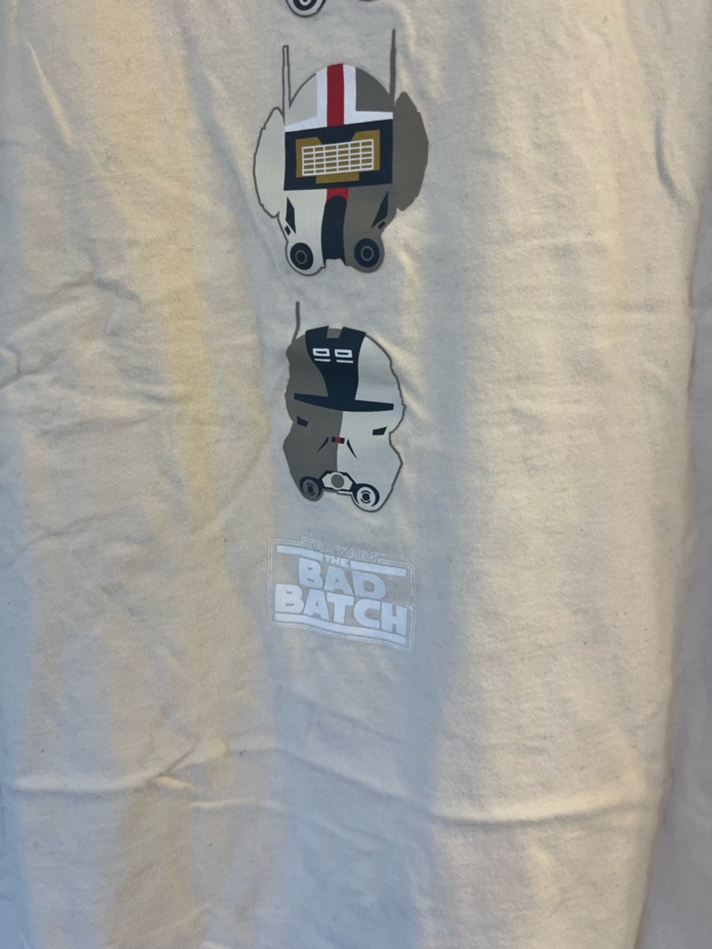GAP Star Wars Bad Batch Short Sleeve Tee in Light Beige size large - Picture 5 of 6